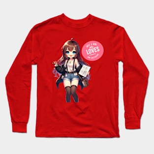 Just A Girl Who Loves Anime and Sketching - Artistic Soul Tee Long Sleeve T-Shirt